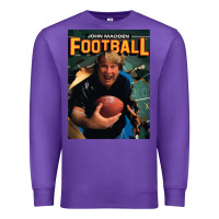 Purple john madden football Premium Sweatshirt - tuanDangUi