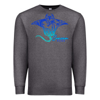 Charcoal Heather Cancun Sea Stingray Mexico Matching Family Vacatio Premium Sweatshirt - tuanDangUi