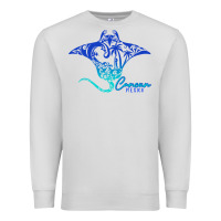 Dove Grey Cancun Sea Stingray Mexico Matching Family Vacatio Premium Sweatshirt - tuanDangUi
