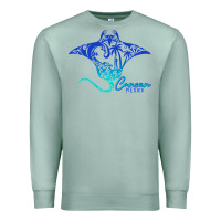 Seafoam Cancun Sea Stingray Mexico Matching Family Vacatio Premium Sweatshirt - tuanDangUi