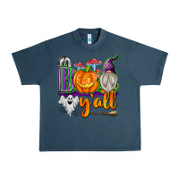Midnight Navy Boo Y'all Urban Heavy Tee - texasbilliewilder