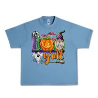 Pebble Blue Boo Y'all Urban Heavy Tee - texasbilliewilder