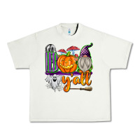 Pistachio Boo Y'all Urban Heavy Tee - texasbilliewilder