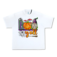 White Boo Y'all Urban Heavy Tee - texasbilliewilder