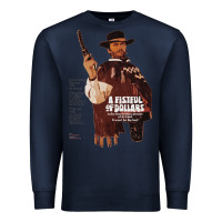 Navy a fistful of dollars vintage Premium Sweatshirt - tuanDangUi