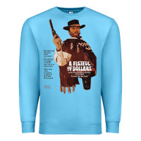 Ocean Blue a fistful of dollars vintage Premium Sweatshirt - tuanDangUi