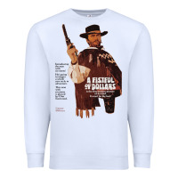 White a fistful of dollars vintage Premium Sweatshirt - tuanDangUi