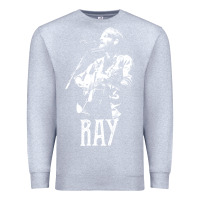 Heather Grey ray lamontagne   white stencil 1 Premium Sweatshirt - tuanDangUi