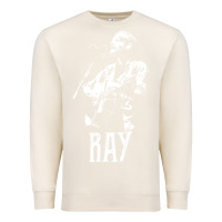Sandshell ray lamontagne   white stencil 1 Premium Sweatshirt - tuanDangUi