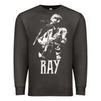 Smoke ray lamontagne   white stencil 1 Premium Sweatshirt - tuanDangUi