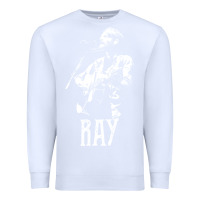 White ray lamontagne   white stencil 1 Premium Sweatshirt - tuanDangUi