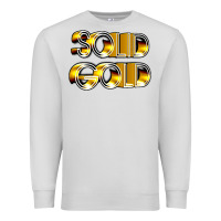 Dove Grey solid gold 1980s tv show pop music Premium Sweatshirt - tuanDangUi