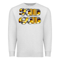 Oatmeal Heather solid gold 1980s tv show pop music Premium Sweatshirt - tuanDangUi