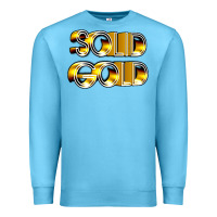 Ocean Blue solid gold 1980s tv show pop music Premium Sweatshirt - tuanDangUi
