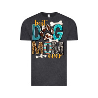 Vintage Black Best Dog Mom Ever Vintage Tee - texasbilliewilder