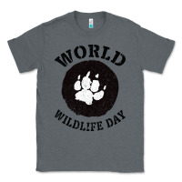 Charcoal Heather World Wildlife Day Classic Tee - Bettercallsaul