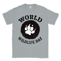Heather Grey World Wildlife Day Classic Tee - Bettercallsaul