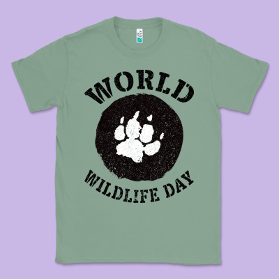 World Wildlife Day Classic Tee Designed By Bettercallsaul