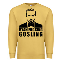 Antique Gold ryan fucking gosling Premium Sweatshirt - tuanDangUi