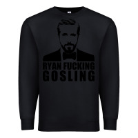 Black ryan fucking gosling Premium Sweatshirt - tuanDangUi