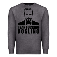 Charcoal Heather ryan fucking gosling Premium Sweatshirt - tuanDangUi