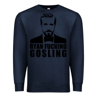 Navy ryan fucking gosling Premium Sweatshirt - tuanDangUi