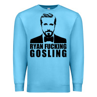 Ocean Blue ryan fucking gosling Premium Sweatshirt - tuanDangUi