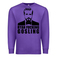 Purple ryan fucking gosling Premium Sweatshirt - tuanDangUi