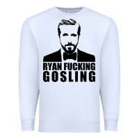White ryan fucking gosling Premium Sweatshirt - tuanDangUi