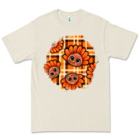 Bone Thanksgiving Turkey With Tartan Patch Premium Tee - BundleAndBundleShop