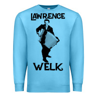 Ocean Blue lawrence welk   name   the black stencil Premium Sweatshirt - tuanDangUi