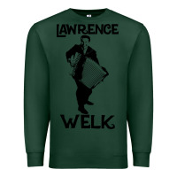 Sports Green lawrence welk   name   the black stencil Premium Sweatshirt - tuanDangUi