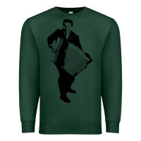 Sports Green lawrence welk   no name   the black stencil Premium Sweatshirt - tuanDangUi