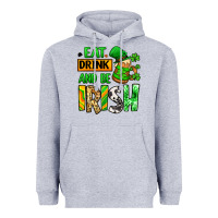 Eat Drink And Be Irish St. Patrick's Heavyweight Hoodie | Teevron