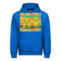 Cobalt fall leaf tumbler Urban Hoodie - BarkalooDesign