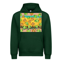 Forest Green fall leaf tumbler Urban Hoodie - BarkalooDesign