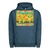 Pigment Midnight Navy fall leaf tumbler Urban Hoodie - BarkalooDesign