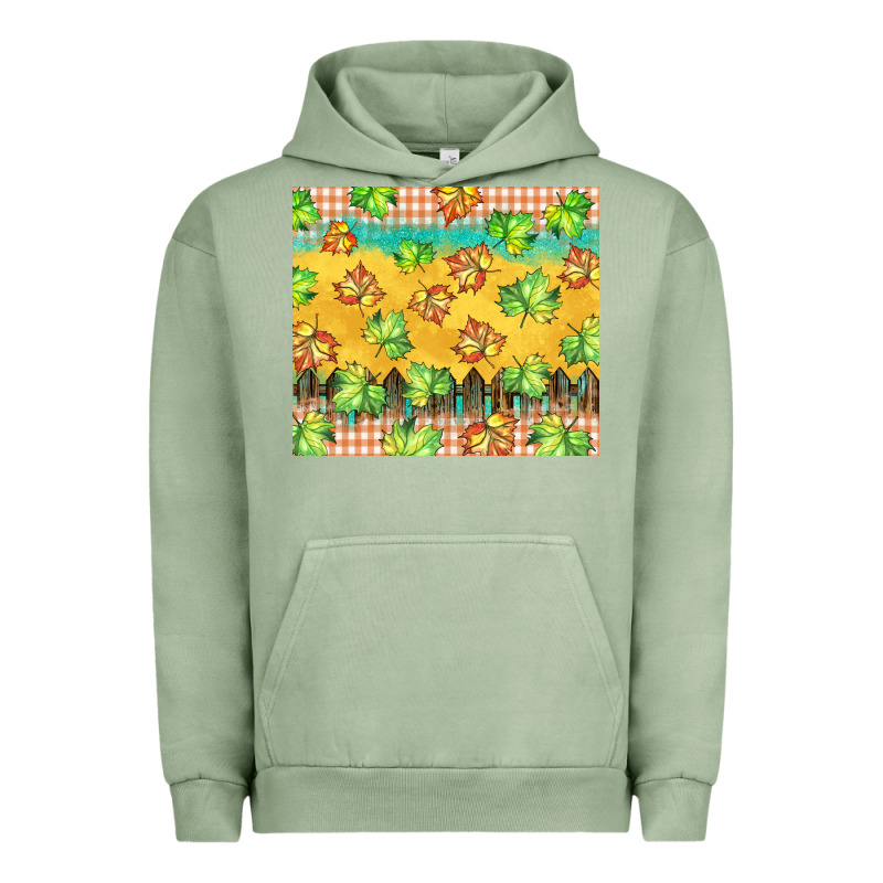 Fall Leaf Tumbler Urban Hoodie by BarkalooDesign | Teevron