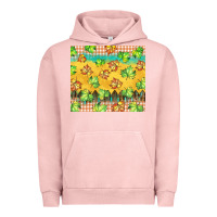 Pigment Salmon fall leaf tumbler Urban Hoodie - BarkalooDesign