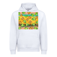 White fall leaf tumbler Urban Hoodie - BarkalooDesign