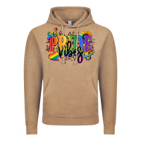 Vintage Coffee Pride vibes Vintage Hoodie - NancyCooperArtShop