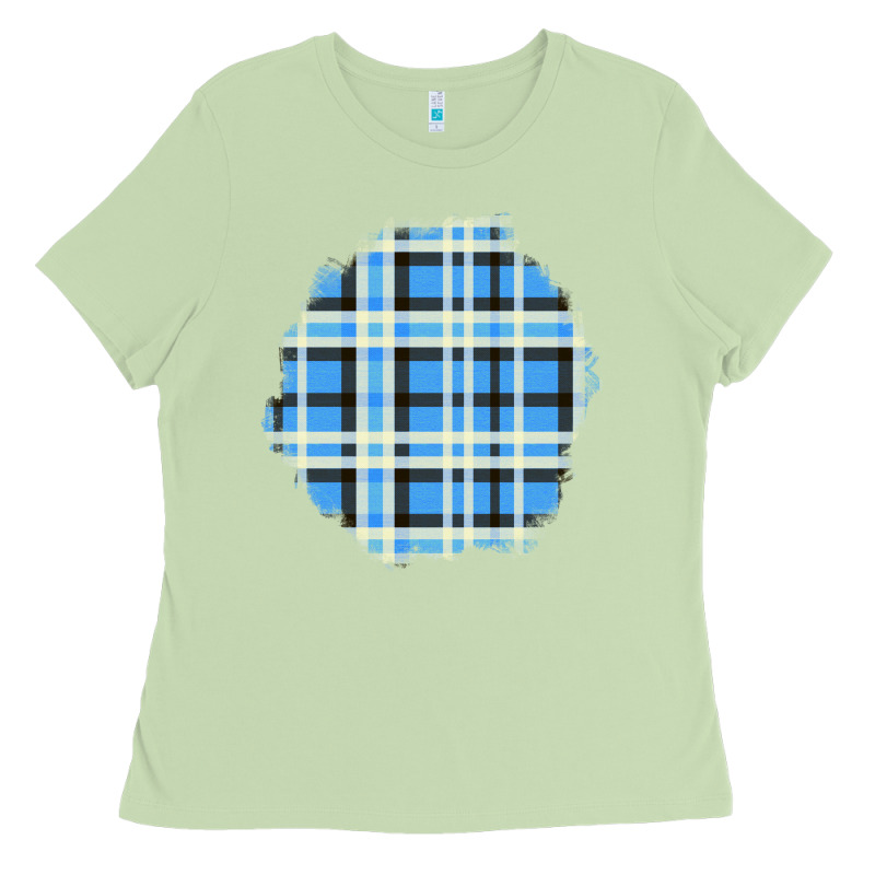 Winter Tartan Patch Ladies Tee by BundleAndBundleShop | Teevron