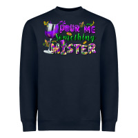 Navy Pour me something mister Heavyweight Sweatshirt - FaDigitalArtStudio