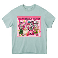 Arona 3d retro pink christmas vibes Heavy Core Tee - MaliasSmallBusiness