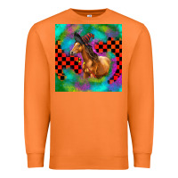 Carrot Halloween Quarter Horse Premium Sweatshirt - LillyAllenDesigns
