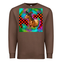 Chestnut Halloween Quarter Horse Premium Sweatshirt - LillyAllenDesigns