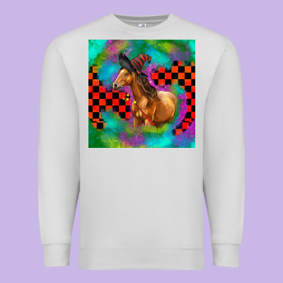 Halloween Quarter Horse Premium Sweatshirt Designed By Lillyallendesigns