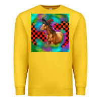 Lemon Halloween Quarter Horse Premium Sweatshirt - LillyAllenDesigns