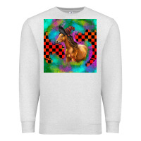Oatmeal Heather Halloween Quarter Horse Premium Sweatshirt - LillyAllenDesigns