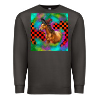 Smoke Halloween Quarter Horse Premium Sweatshirt - LillyAllenDesigns